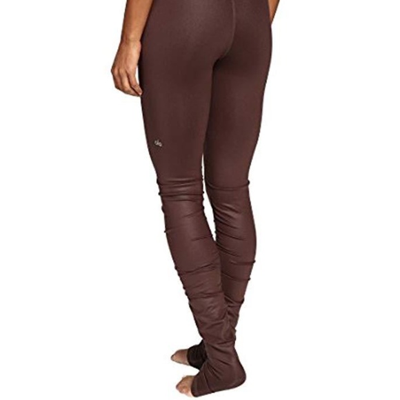 BNWOT Alo Yoga Idol Ruched Leggings - Picture 2 of 7